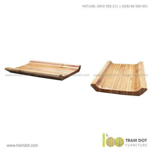Khay tre đựng khăn SILAS 2 | Tramdot.com