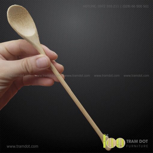 Muỗng tre nhỏ cán dài 9 | Tramdot.com