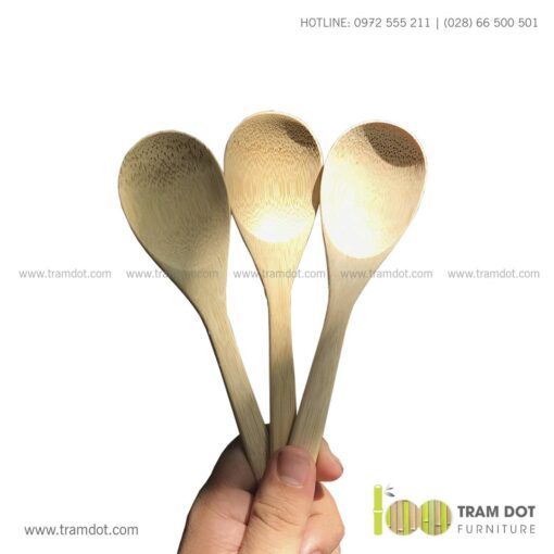 Muỗng tre nhỏ cán ngắn 3 | Tramdot.com