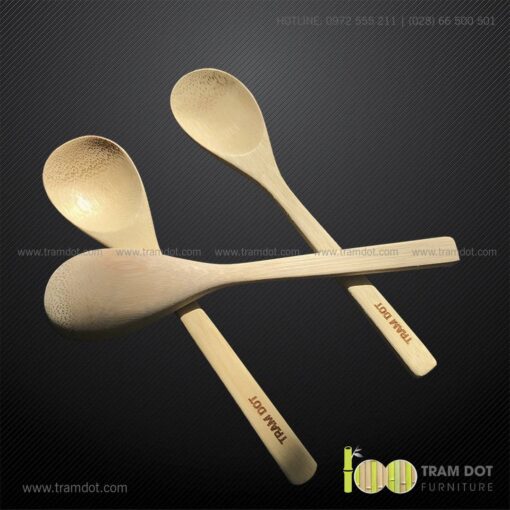 Muỗng tre nhỏ cán ngắn 8 | Tramdot.com