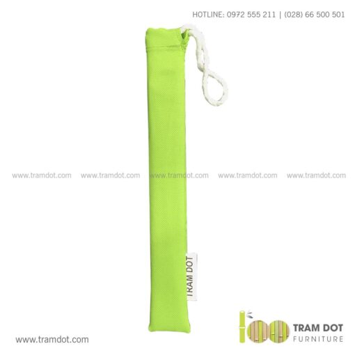 Bộ ống hút tre tự nhiên size vừa 2 cái, Pack 2 natural bamboo straws - Trăm Đốt