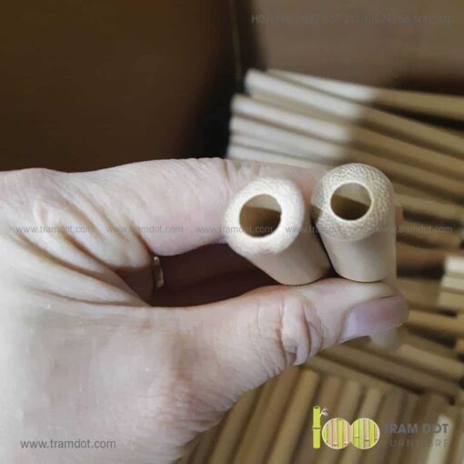 Tham quan xưởng gia công ống hút tre Trăm Đốt