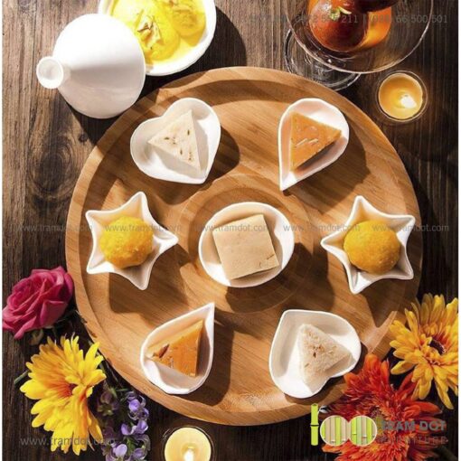a tre hình tròn 2 phần đồng tâm TRAMDOT 2 | Tramdot.com