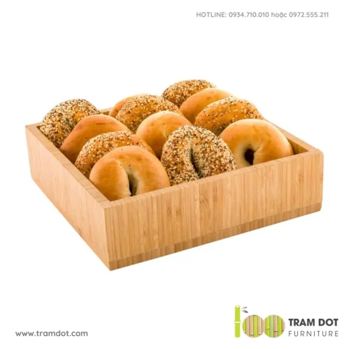Khay gỗ tre đựng bánh TRIELA (1)