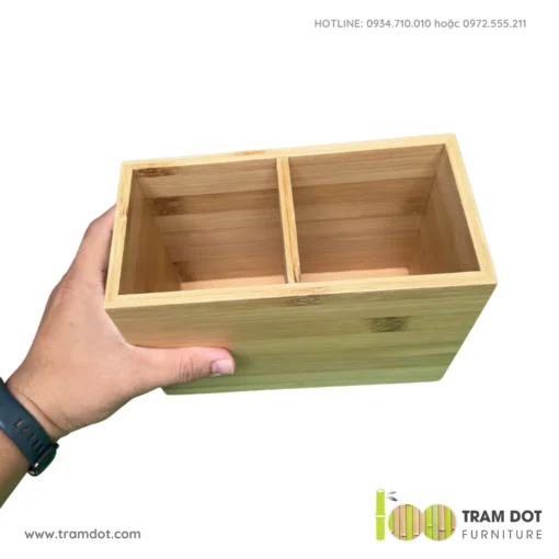 Khay tre đựng phụ kiện bàn ăn TOBIAS (1)