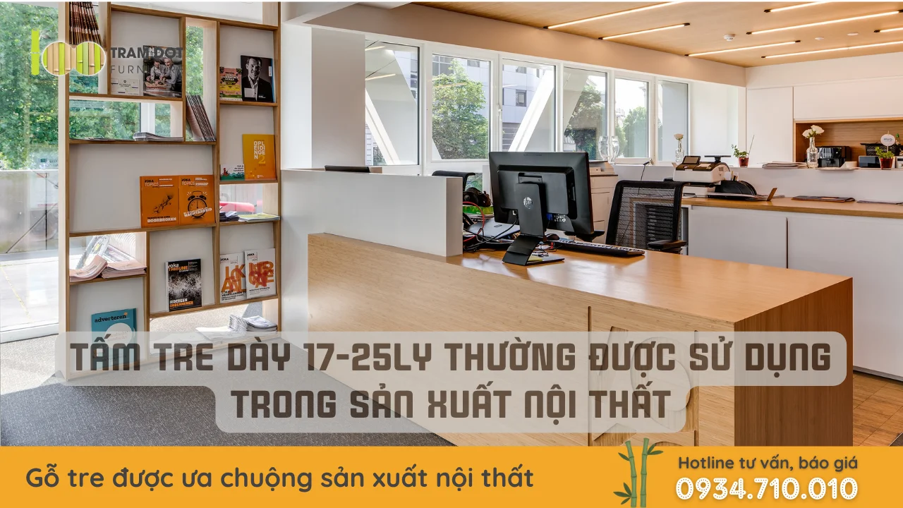 Tam tre day 17 25ly thuong duoc su dung trong san xuat noi that | Tramdot.com